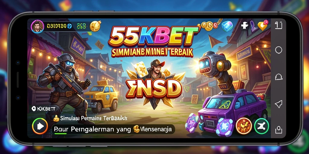 Tampilan gameplay 55KBET yang menegangkan dan penuh strategi.