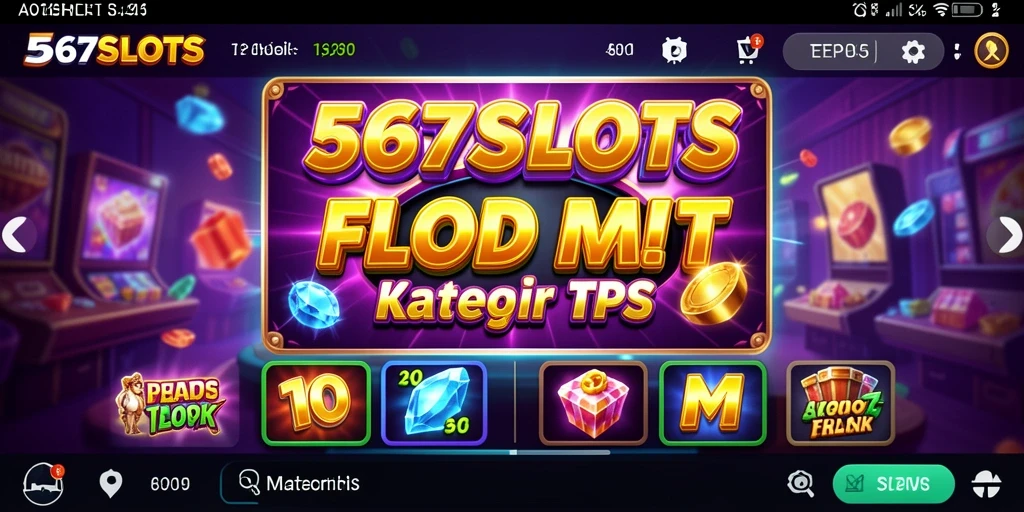 Menampilkan gameplay slot yang seru dan penuh warna di 567SLOTS.