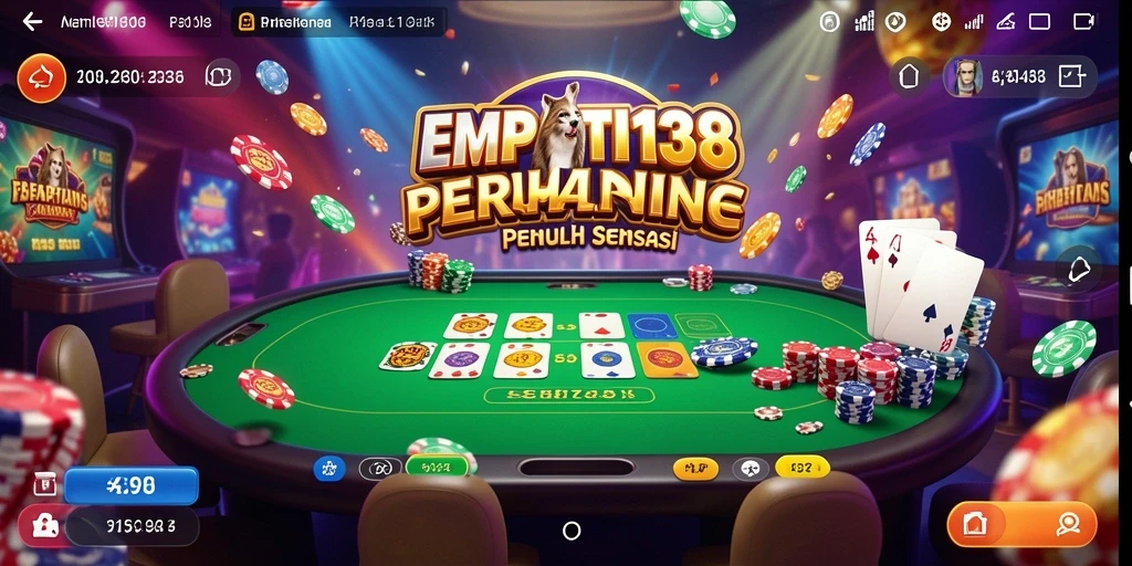Tampilan gameplay menarik dan penuh warna dari EMPATI138.
