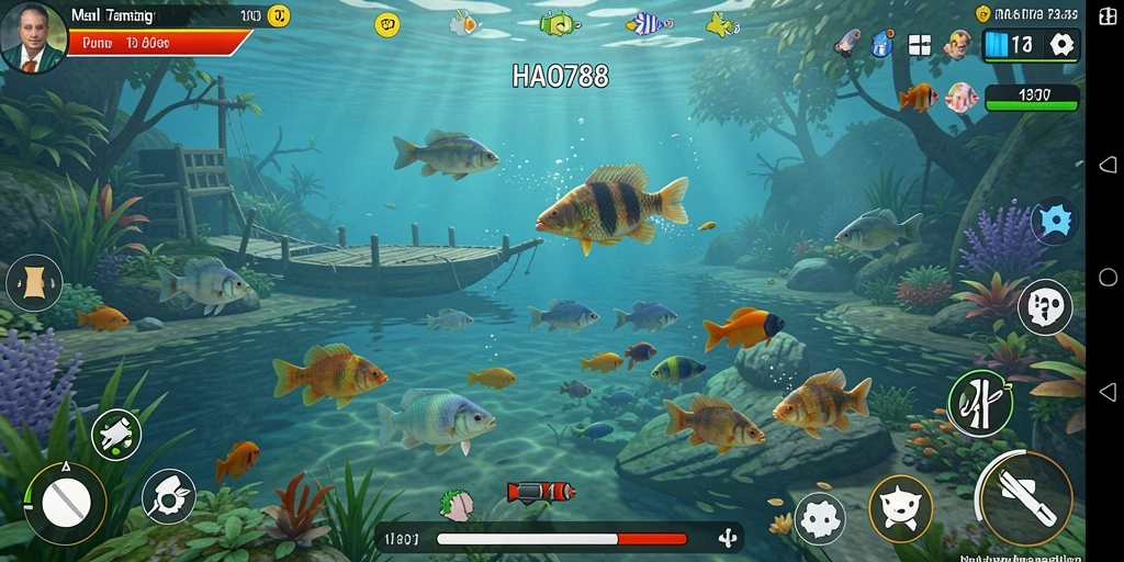 Tangkapan ikan besar dalam gameplay HAO788 yang seru.