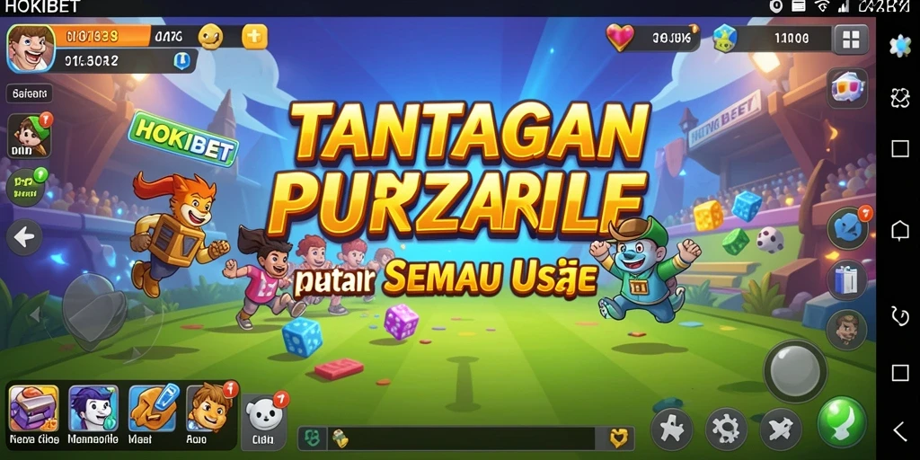 Screenshot HOKIBET menampilkan gameplay Puzzle yang menarik dan penuh tantangan.