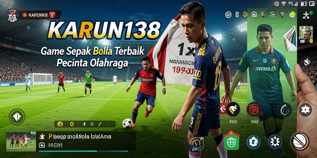 Gameplay seru dalam <strong>KARUN138</strong> dengan aksi sepak bola yang mendebarkan.