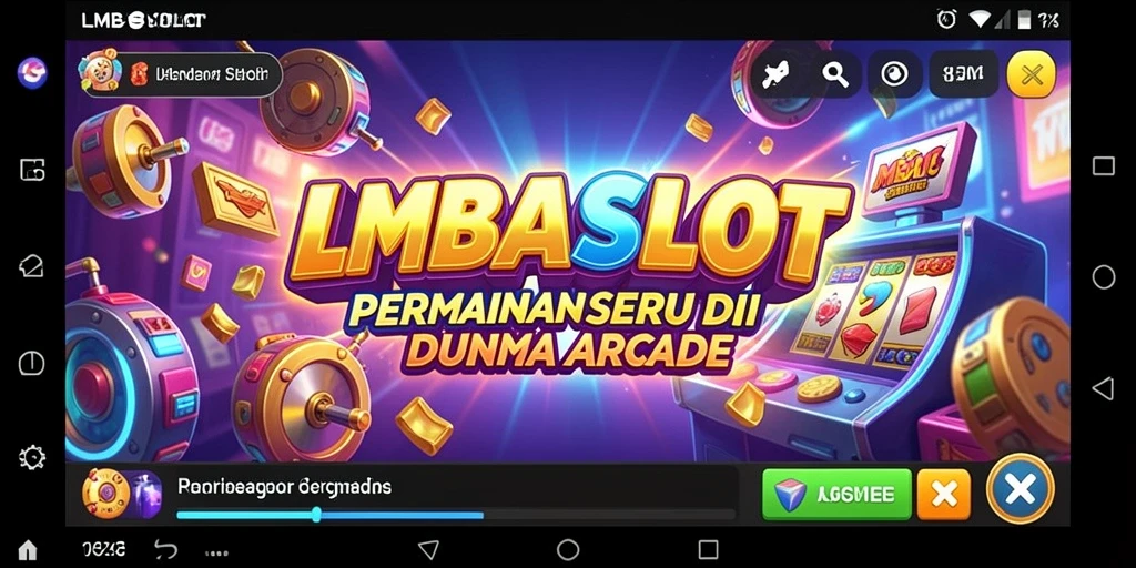 Tampilan gameplay LMBASLOT yang menegangkan dan penuh aksi.
