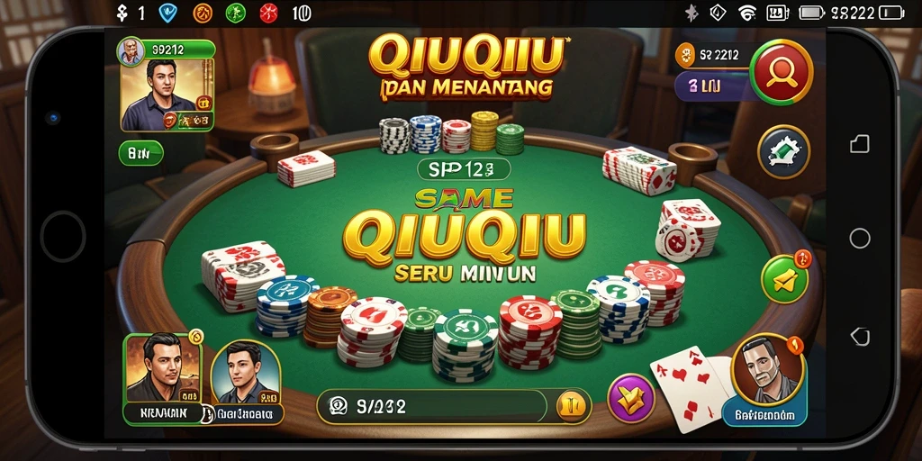 Tampilan gameplay seru QiuQiu di SP212.