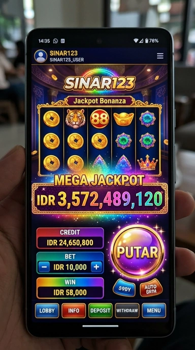 Aplikasi sinar123 yang menyediakan akses cepat untuk mengunduh APK.